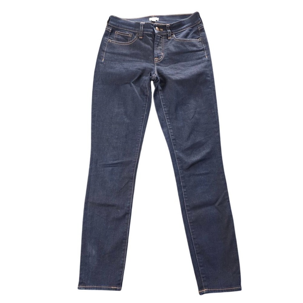 J.Crew Stretch Slim Fit Dark Wash Indigo Denim‎ Jeans C9176 Womens 25/28